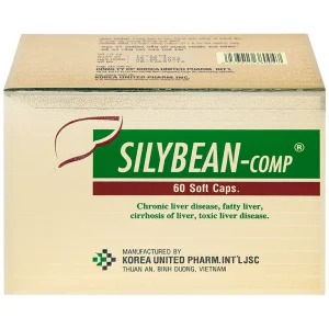 Thuốc Silybean-Comp United hỗ trợ điều trị bệnh gan mãn tính, gan nhiễm mỡ (6 vỉ x 10 viên)