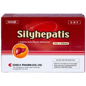 Siro Silyhepatis Cho-A điều trị duy trì tăng amoniac máu (2 vỉ x 10 ống x 5ml)