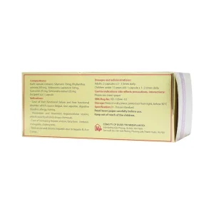 Thuốc Silymax Complex Mediplantex điều trị viêm gan do virus, xơ gan (6 vỉ x 10 viên)