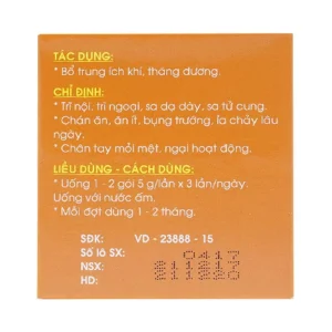 Thuốc Hoàn Cứng Sitar Traphaco điều trị trĩ nội, trĩ ngoại (10 gói)