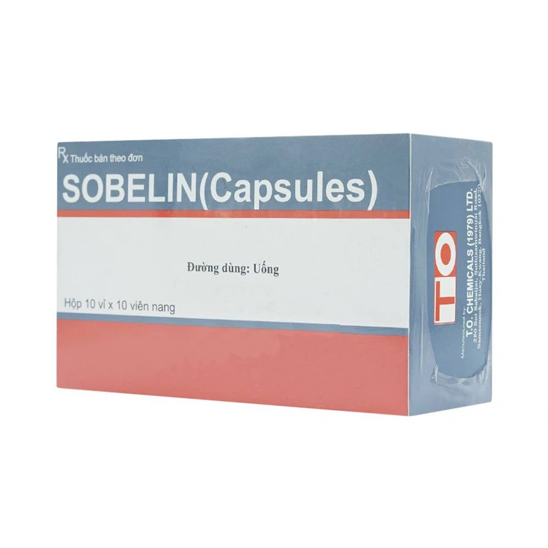 Thuốc Sobelin 5mg TO Chemicals điều trị rối loạn tuần hoàn não và ngoại biên (10 vỉ x 10 viên)