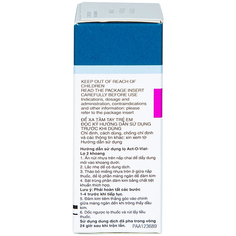 Bột pha tiêm Solu-Medrol 40mg Pfizer điều trị rối loạn thấp khớp, lupus ban đỏ hệ thống (1 lọ x 1ml)