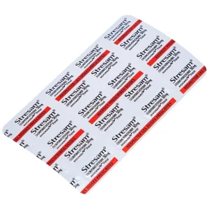 Thuốc Stresam Biocodex điều trị các biểu hiện dạng tâm thể của lo âu (3 vỉ x 20 viên)
