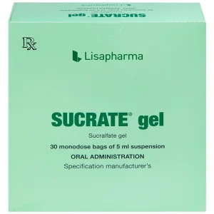 Hỗn dịch Sucrate Gel Istituto Biochimico Italiano điều trị loét dạ dày - tá tràng (30 gói x 5ml)