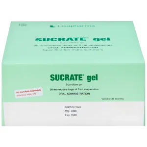 Hỗn dịch Sucrate Gel Istituto Biochimico Italiano điều trị loét dạ dày - tá tràng (30 gói x 5ml)