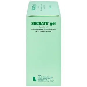 Hỗn dịch Sucrate Gel Istituto Biochimico Italiano điều trị loét dạ dày - tá tràng (30 gói x 5ml)