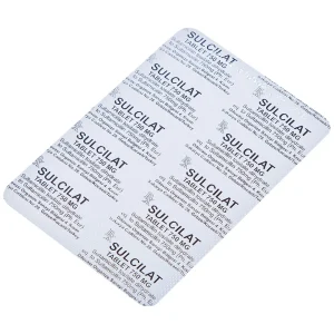 Thuốc Sulcilat 750mg Atabay điều trị các bệnh nhiễm khuẩn (1 vỉ x 10 viên)