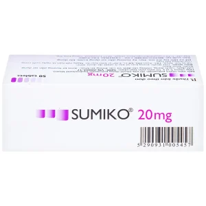Thuốc Sumiko 20mg Medochemie điều trị bệnh trầm cảm (5 vỉ x 10 viên)