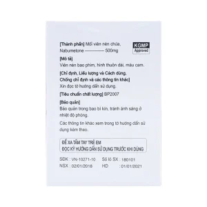 Thuốc Suntab Tablet DongKoo điều trị triệu chứng viêm xương khớp (10 vỉ x 10 viên)