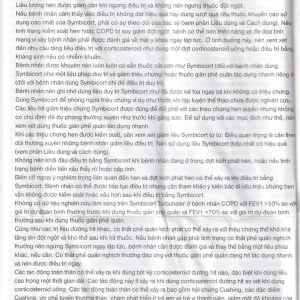 Thuốc bột để hít Symbicort AstraZeneca điều trị hen suyễn (120 liều)