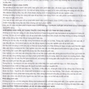 Thuốc bột để hít Symbicort AstraZeneca điều trị hen suyễn (120 liều)