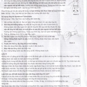 Thuốc bột để hít Symbicort AstraZeneca điều trị hen suyễn (120 liều)