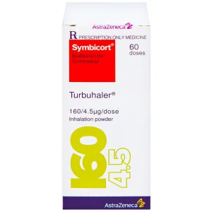 Thuốc bột để hít Symbicort AstraZeneca điều trị hen suyễn (60 liều)