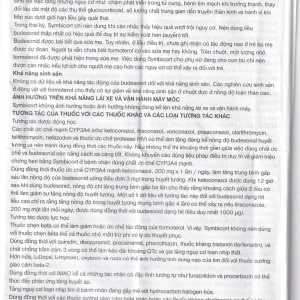 Thuốc bột để hít Symbicort AstraZeneca điều trị hen suyễn (60 liều)