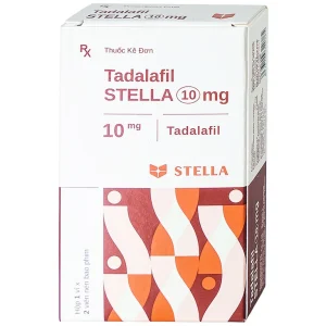 Thuốc Tadalafil Stella 10mg điều trị rối loạn cương dương (1 vỉ x 2 viên)
