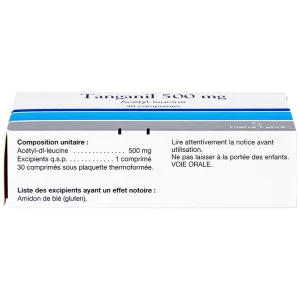 Thuốc Tanganil 500mg Pierre Fabre điều trị cơn chóng mặt (3 vỉ x 10 viên)
