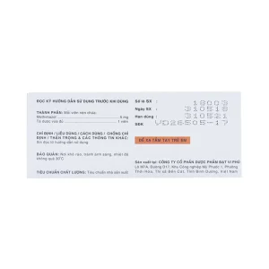 Thuốc Tazilex Davipharm điều trị trước khi phẫu thuật tuyến giáp (10 vỉ x 10 viên)