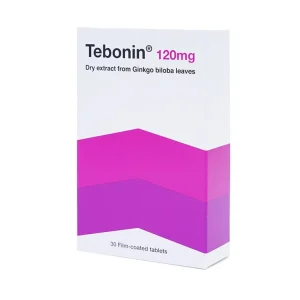 Thuốc Tebonin 120mg Dr. Willmar Schwabe điều trị rối loạn tuần hoàn máu não (2 vỉ x 15 viên)
