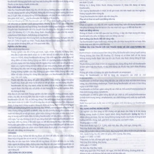 Thuốc Telfast BD 60mg Sanofi điều trị viêm mũi dị ứng, mày đay (1 vỉ x 10 viên)