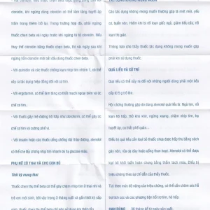 Thuốc Tenocar 50 Pymepharco điều trị tăng huyết áp, đau thắt ngực (2 vỉ x 15 viên)