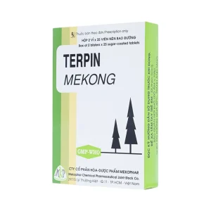 Thuốc Terpin Mekong Mekophar giảm ho, long đàm (2 vỉ x 25 viên)
