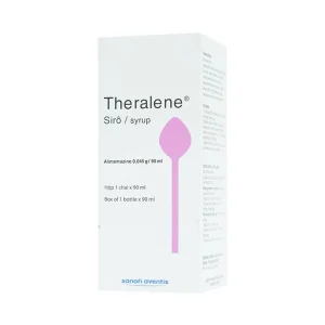 Siro Theralene Sanofi điều trị mất ngủ, viêm mũi (90ml)