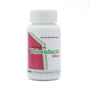 Thuốc Thioridazin 50mg Danapha điều trị bệnh tâm thần phân liệt (100 viên)
