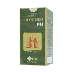 Cao lỏng thuốc hen P/H điều trị các thể hen phế quản (250ml)