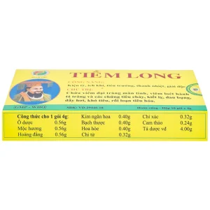 Thuốc Tiềm Long Bảo Long điều trị viêm đại tràng, loét hành tá tràng (10 gói x 4g)