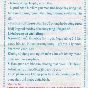 Hoàn cứng Tiêu Phong Nhuận Gan Ngọc Liên giúp thanh nhiệt, mát gan (10 gói x 4g)