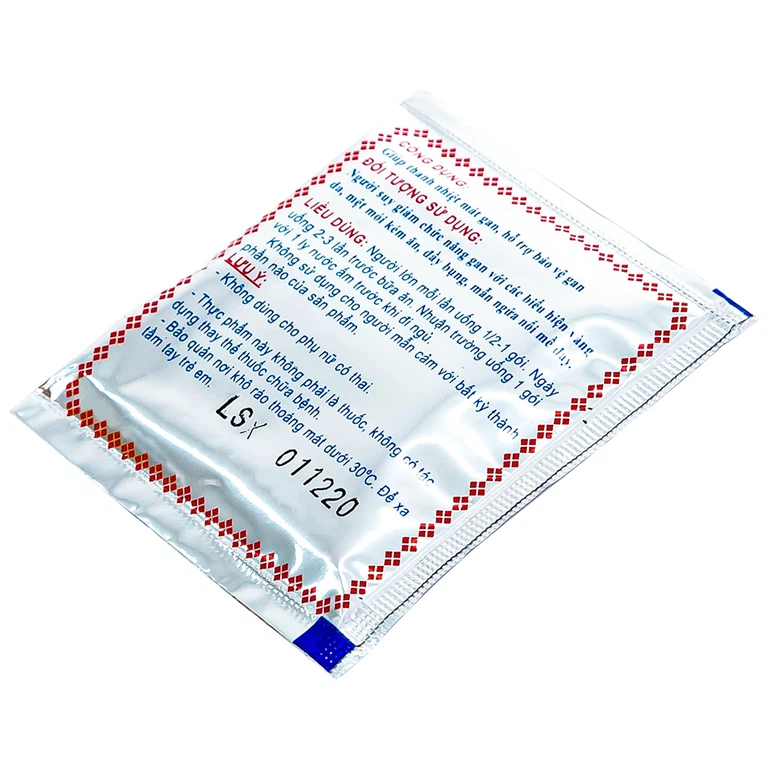 Hoàn cứng Tiêu Phong Nhuận Gan Ngọc Liên giúp thanh nhiệt, mát gan (10 gói x 4g)