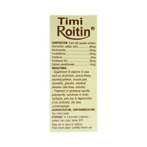 Thuốc Tmi Roitin bổ sung các vitamin nhóm B (24 vỉ x 5 viên)