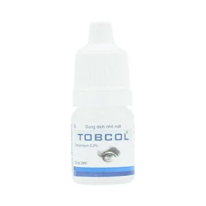 Thuốc nhỏ mắt Tobcol Dược 3-2 điều trị viêm mi mắt, viêm kết mạc (5ml)