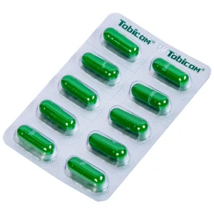 Thuốc Tobicom ICA hỗ trợ điều trị mỏi mắt, đau nhức mắt (3 gói x 6 vỉ x 10 viên)