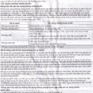 Hỗn dịch nhỏ mắt Tobradex điều trị tình trạng viêm ở mắt (5ml)