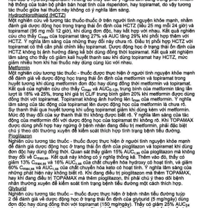 Thuốc Topamax 25 Janssen điều trị động kinh cục bộ, dự phòng đau nửa đầu (6 vỉ x 10 viên)