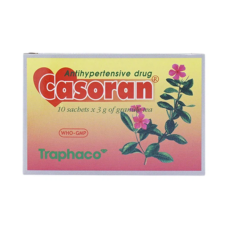 Thuốc Casoran Traphaco hỗ trợ hạ huyết áp(10 gói x 3g)
