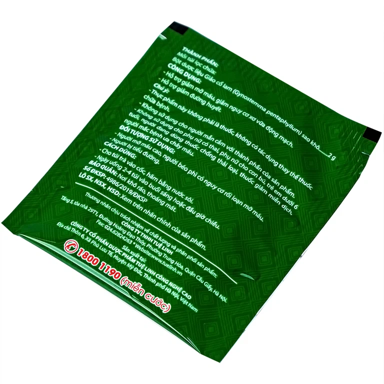 Trà túi lọc Giảo Cổ Lam Tuệ Linh (2g x 25 túi)