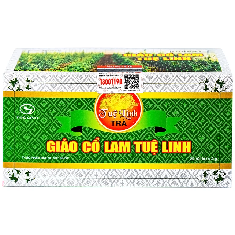 Trà túi lọc Giảo Cổ Lam Tuệ Linh (2g x 25 túi)
