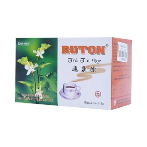 Trà túi lọc Ruton OPC thông tiểu, nhuận tràng, điều trị giãn tĩnh mạch (24 túi x 1,5g)