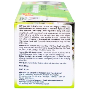 Trà Tam Diệp Thế Hệ 2 (2g x 30 gói)