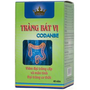 Viên uống Tràng Bát Vị Codanbe Kingphar dùng cho người bị đại tràng co thắt, viêm đại tràng (40 viên)
