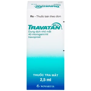 Thuốc nhỏ mắt Travatan Novartis làm giãn nhãn áp (2,5ml)