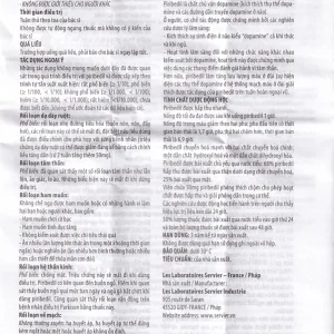 Thuốc Trivastal Retard 50 Servier điều trị bệnh Parkinson (2 vỉ x 15 viên)