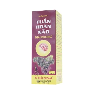 Thuốc uống Tuần Hoàn Não Thái Dương điều trị suy giảm trí nhớ (250ml)