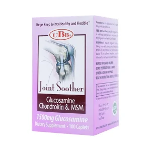 Viên uống Joint Soother UBB hỗ trợ tái tạo sụn và chất nhờn ở các đầu khớp xương (100 viên)