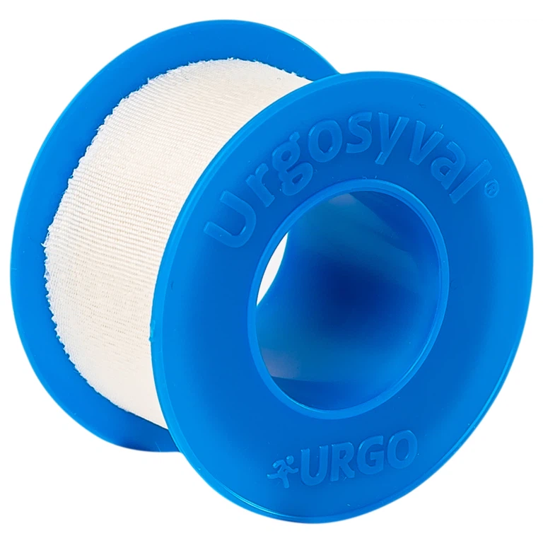 Băng keo lụa có độ dính cao Urgosyval Strong Adhessive size 2.5cm x 5m cố định băng gạc (1 cuộn)
