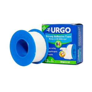 Băng keo lụa có độ dính cao Urgosyval Strong Adhessive size 2.5cm x 5m cố định băng gạc (1 cuộn)