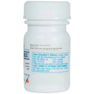 Thuốc Ursodiol C 250mg PharmaScience điều trị xơ gan ứ mật, làm tan sỏi mật (30 viên)