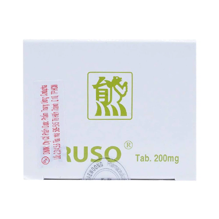 Thuốc Uruso Tab. 200mg Daewoong điều trị sỏi mật (10 vỉ x 10 viên)